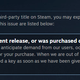 From Steam’s support page regarding failures to contact the Key Server.